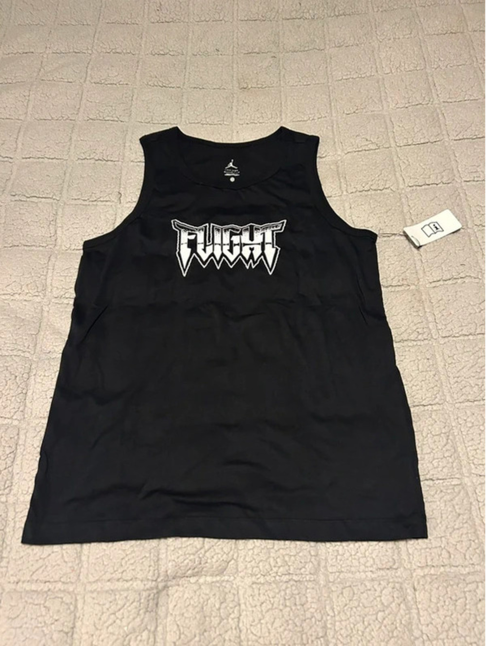 Air Jordan Flight 23 Skull Graphic Black Tank Top Size - M NWT